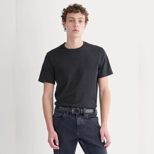 Everlane The Essential Organic Crew in Black Size: M, NWT